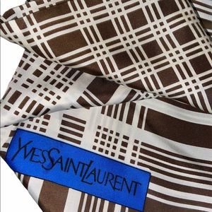 Yves Saint Laurent Vintage Square Scarf